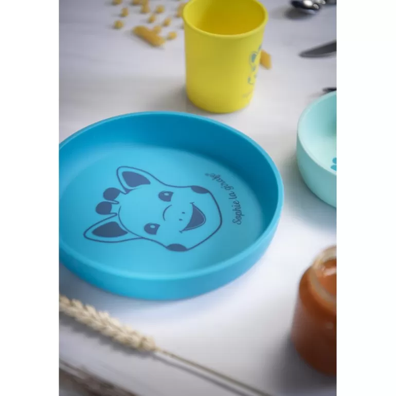 Shop Sophie la girafe Assiette silicone