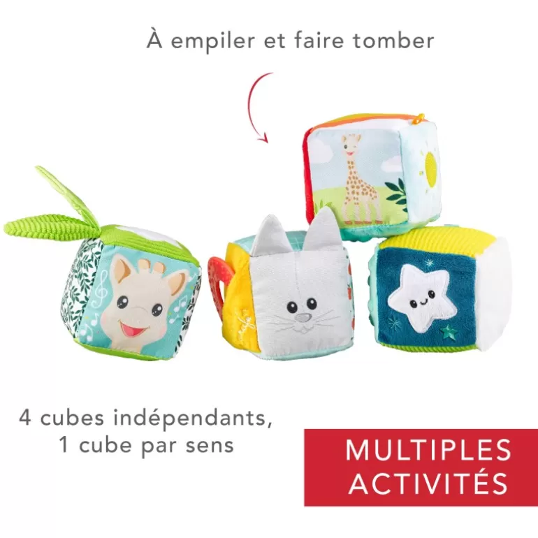 Cheap Sophie la girafe Cubes multi activités