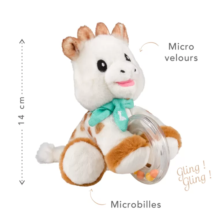 Sale Sophie la girafe Peluche Billes